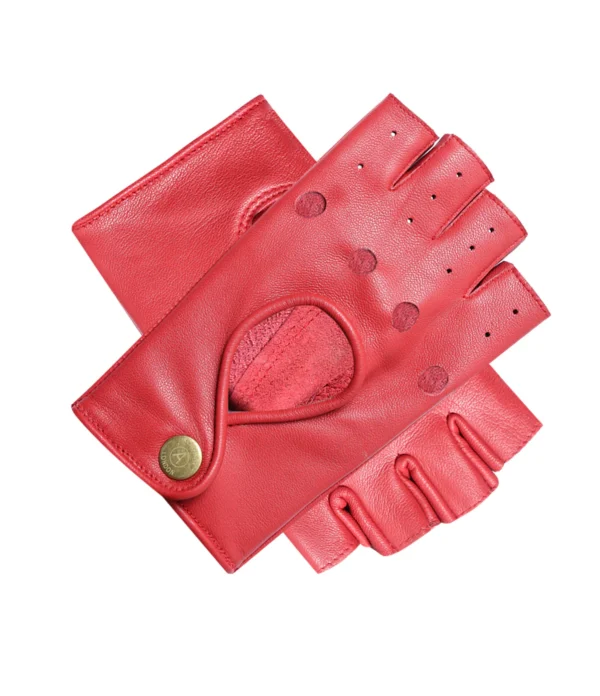red-fingreless-driving-gloves
